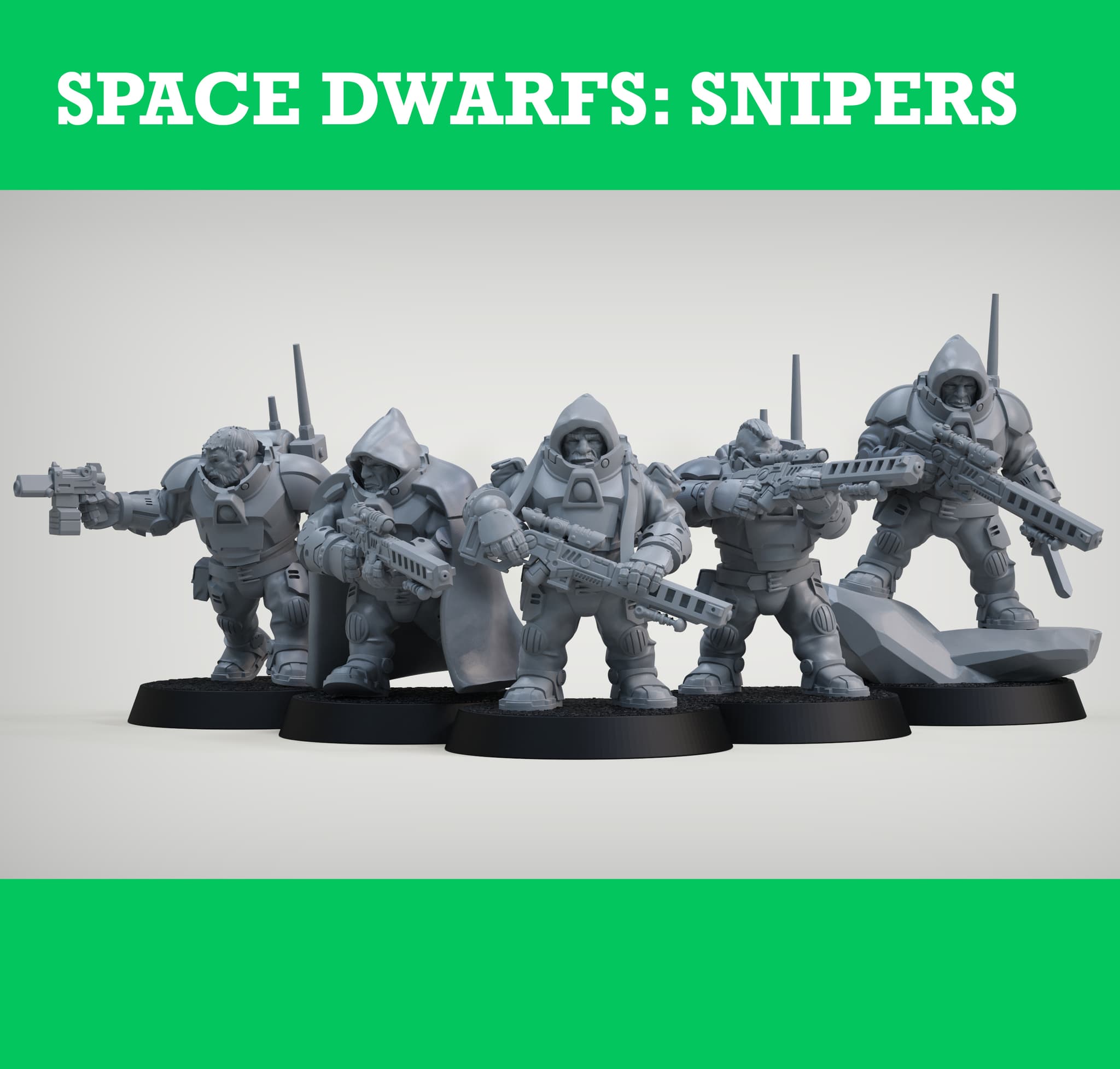 Space Dwarf: Snipers