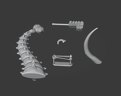 Gaslands Prehistoric Weapon Set