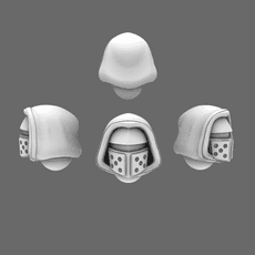 Space Knights V10 Hooded Helmet Type 251004