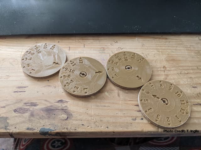 Thudd Gun Template - 40k 2nd edition