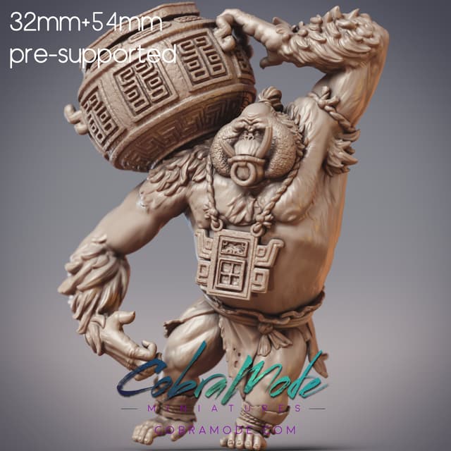 Orangutan Ogre - Tetsujin, Sarugami Zuijin (Pre-Supported)