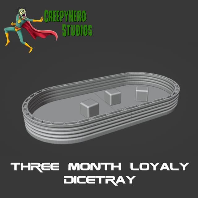 CreepyHero Patreon Three Month Loyalty