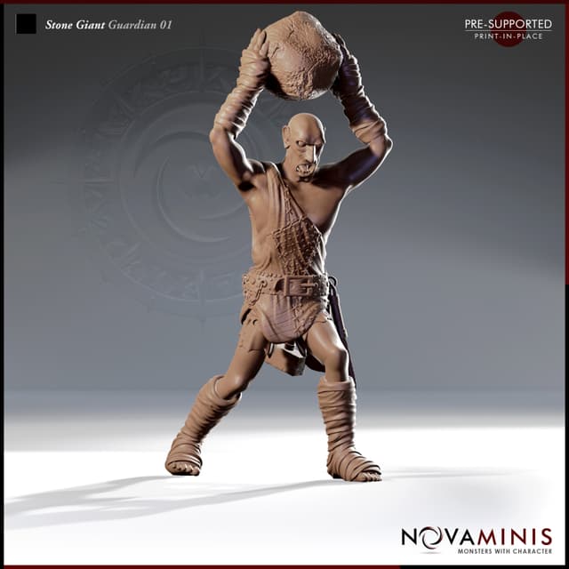 Stone Giant Guardian 01