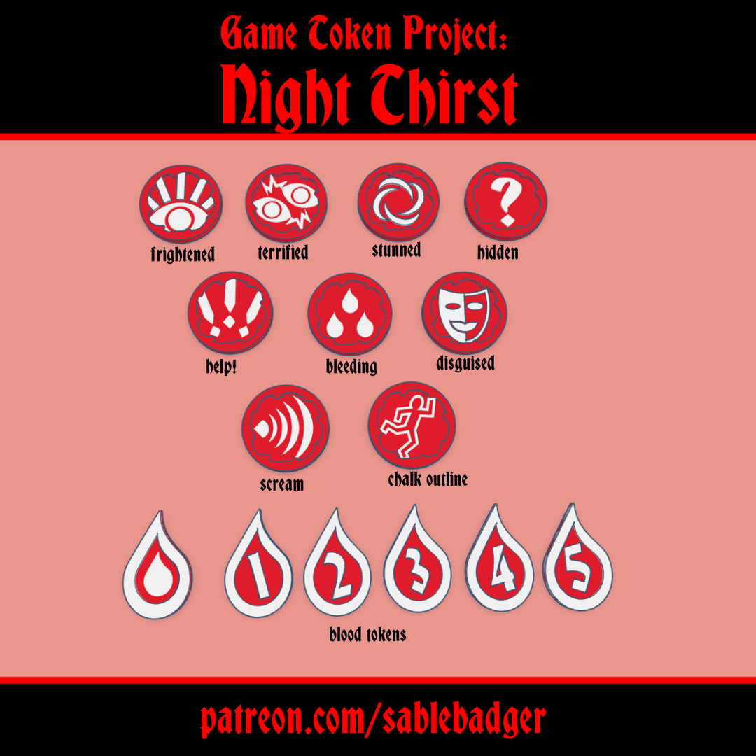 Game Token Project - Night Thirst