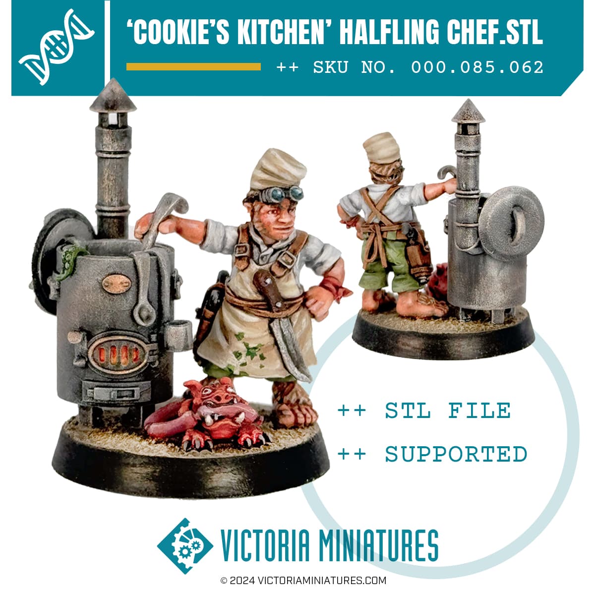 Cookie's Kitchen, Halfling Chef