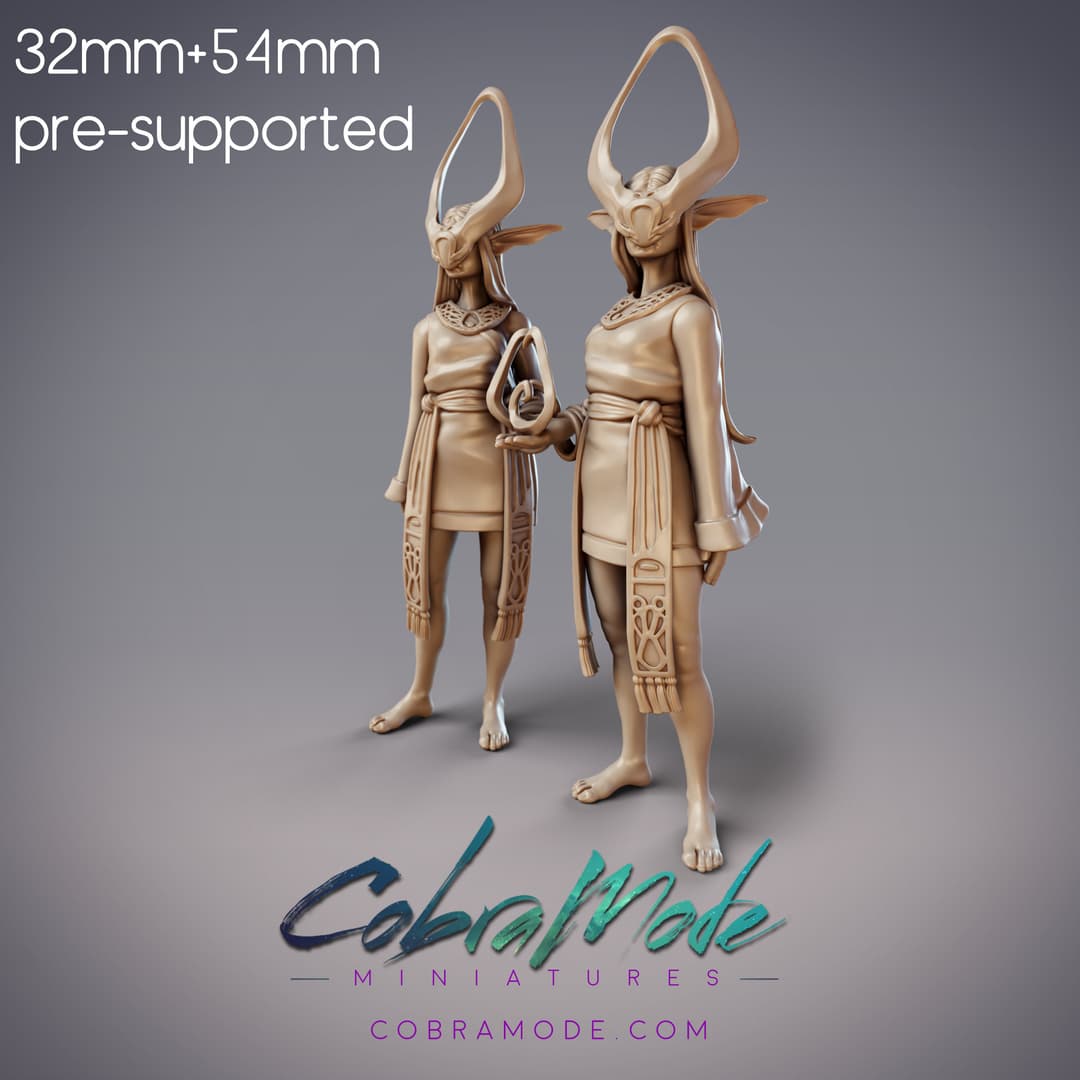 Stygian Void Mage Twins - Eshraq & Isra, Children of Ydris (Pre-supported)