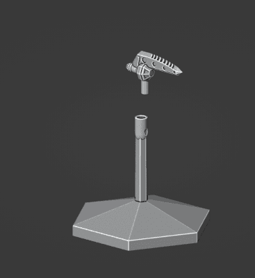 Blade Recon Spaceship and Flightbase