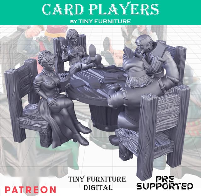 Card Players (SITTING FOLKS)