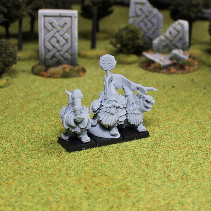 CG Dwarven Rangers with handed weapon