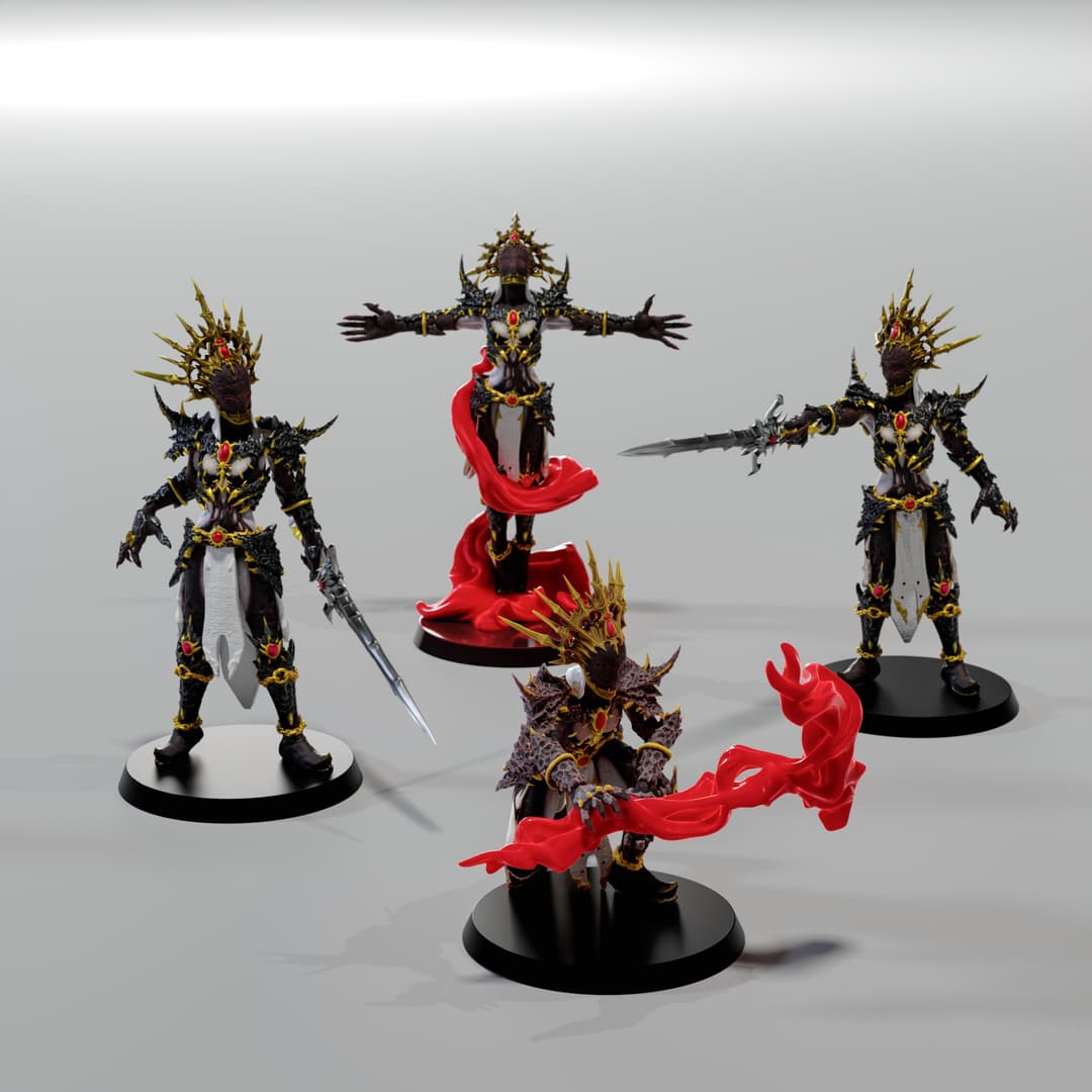 First Vampires Pack 4 miniatures