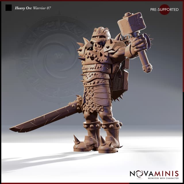 Heavy Orc Warrior 07