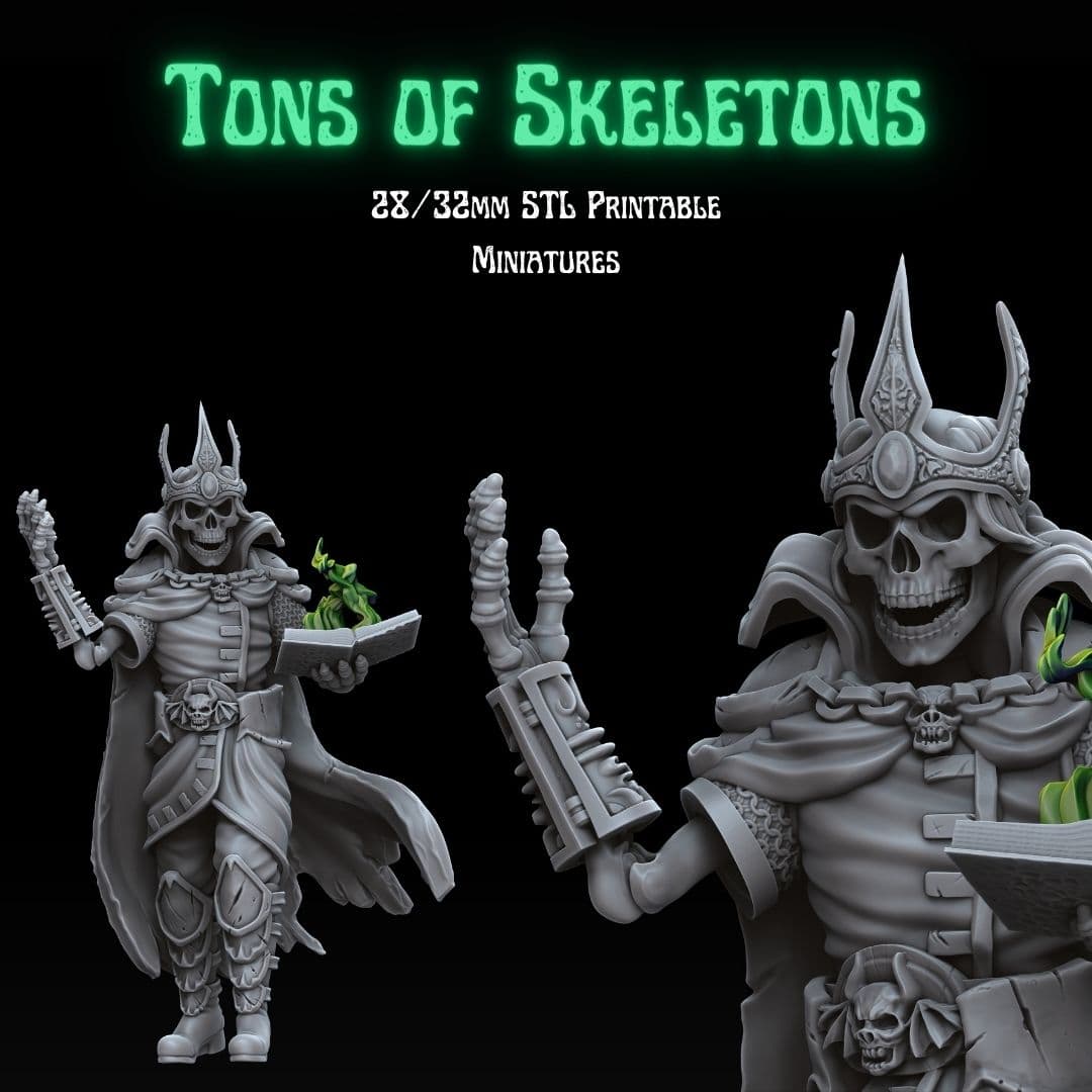 Tons of Skeletons: Lich 