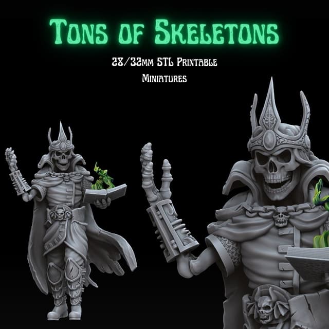 Tons of Skeletons: Lich 