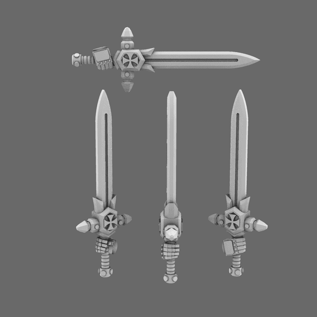 Crusader Knights Great Sword  RIGHT