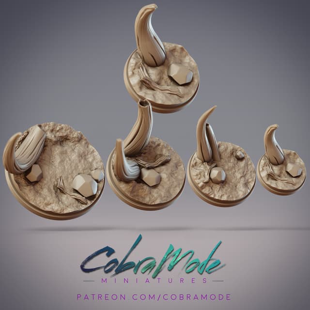 Mammoth Tusk Base Pack (4pcs)