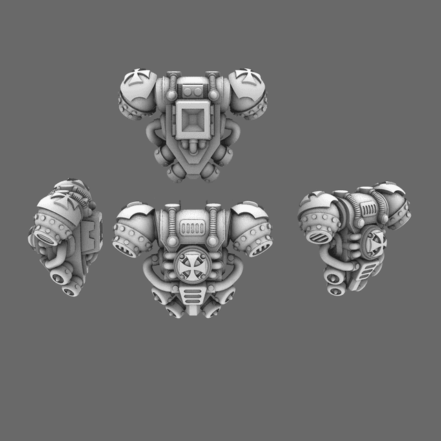 Crusader Knights V7 Iron Eagle Backpack