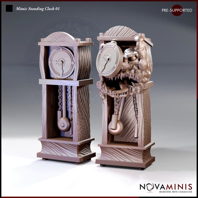 Mimic Standing Clock 01