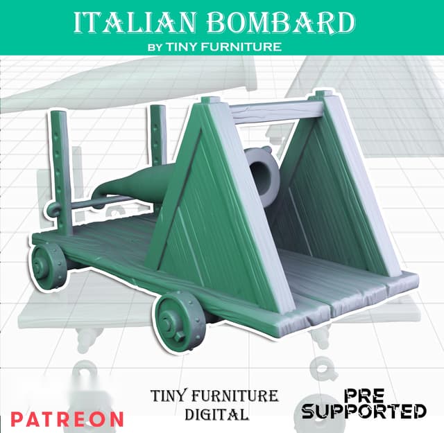 Italian Bombard (Medieval Artillery)