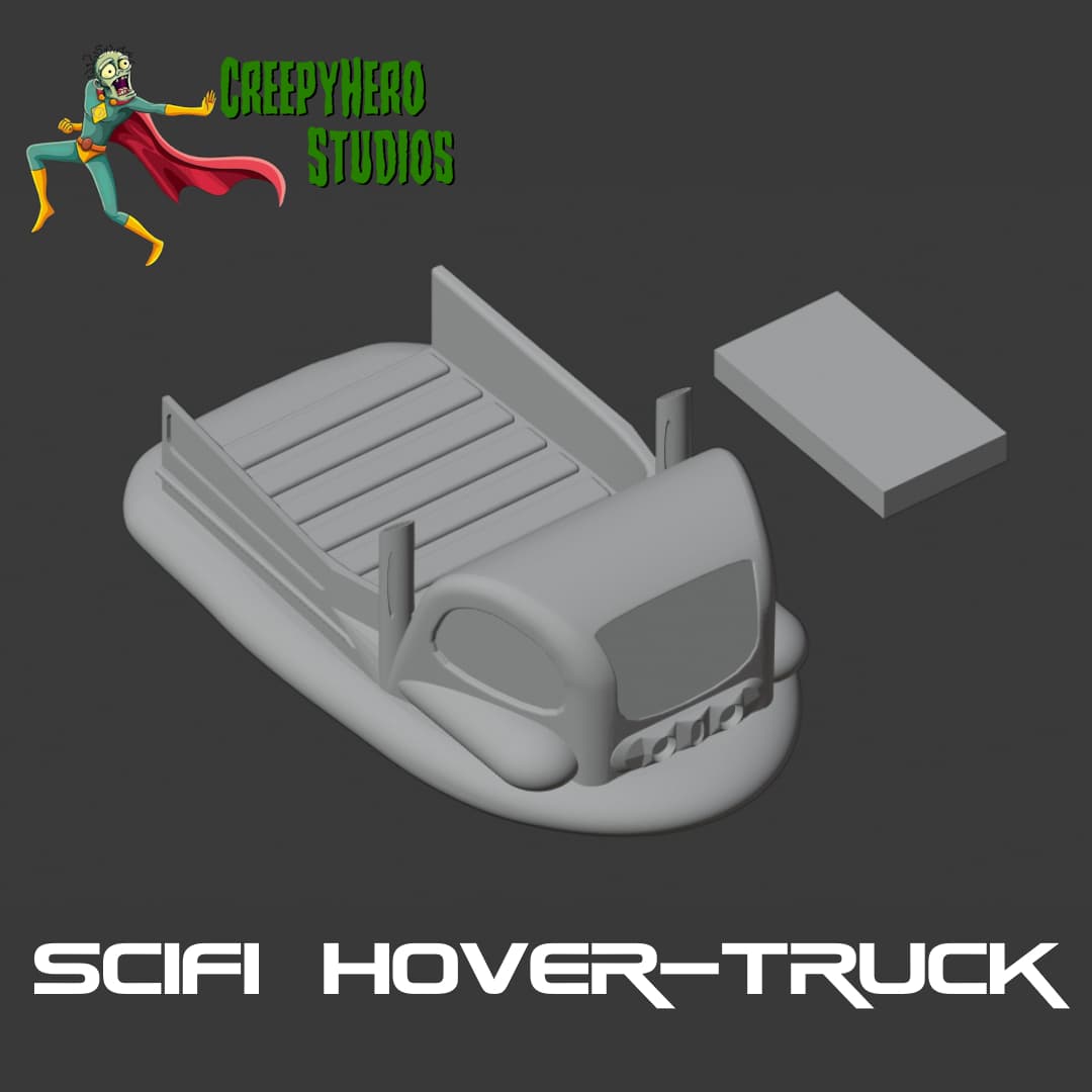 Science Fiction Hover Truck