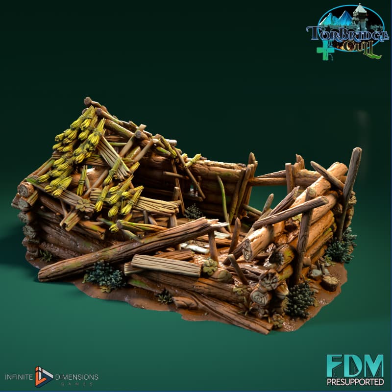 Ruined Log House