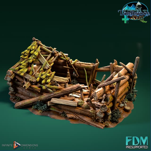 Ruined Log House