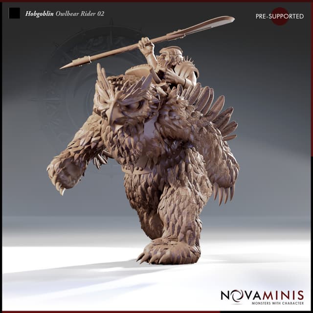 Hobgoblin Owlbear Rider 02
