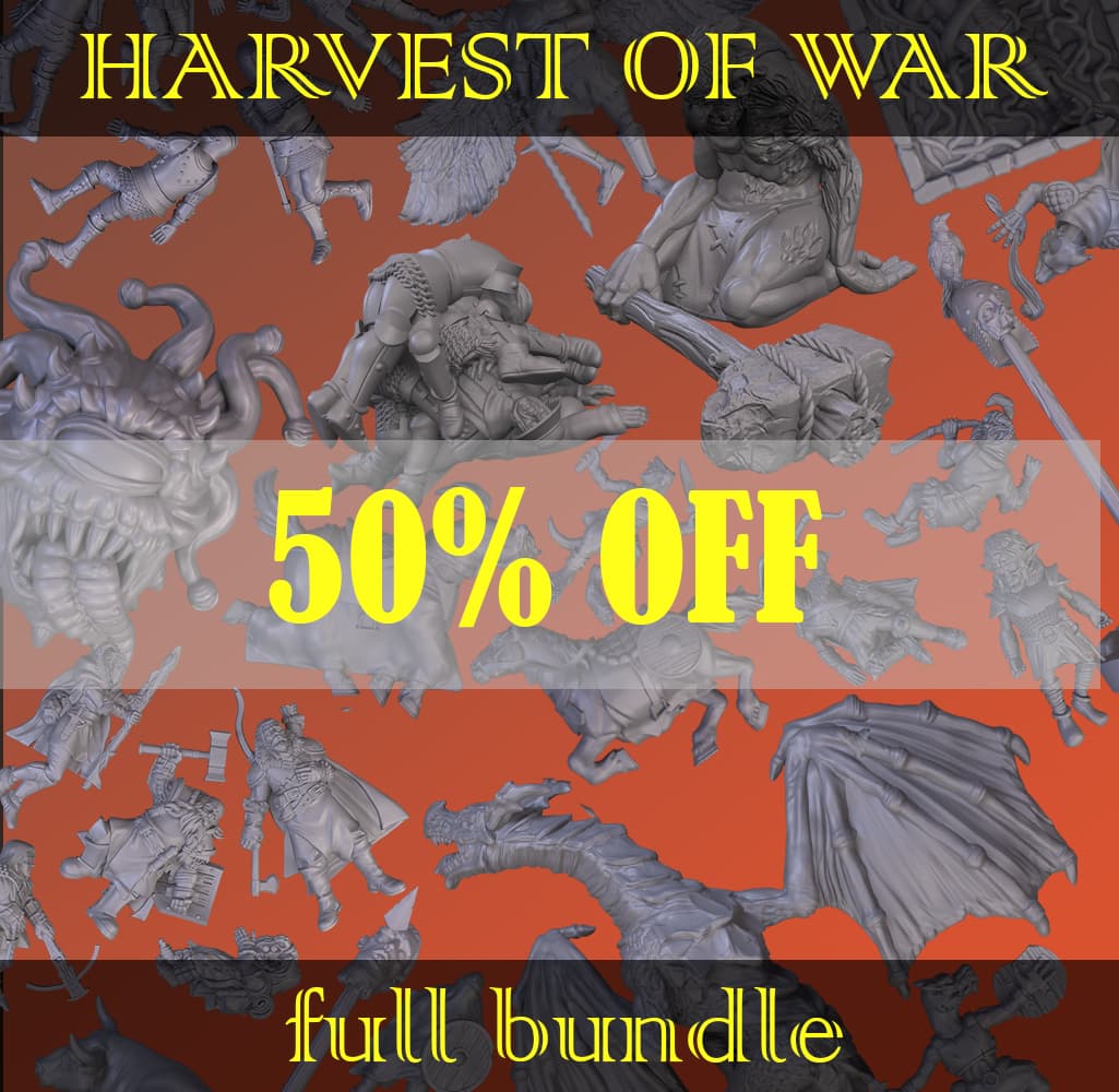 Harvest of War BUNDLE (50% OFF)