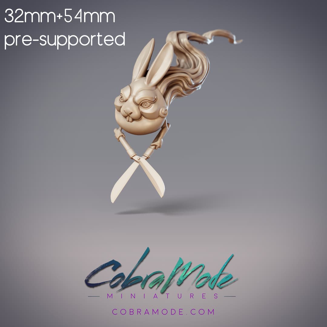 Will-o'-wisp Spirit - Guanghan Rabbit Mask Onibi (Pre-Supported)