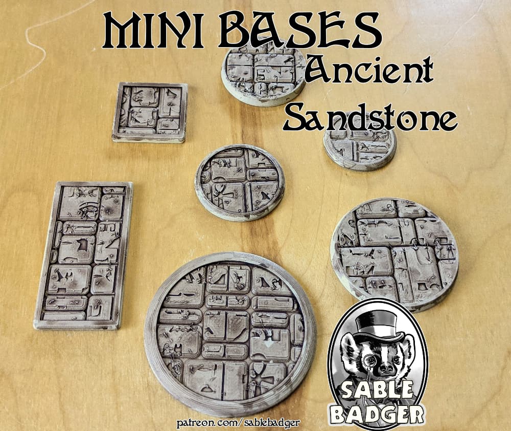 Mini Bases - Ancient Sandstone
