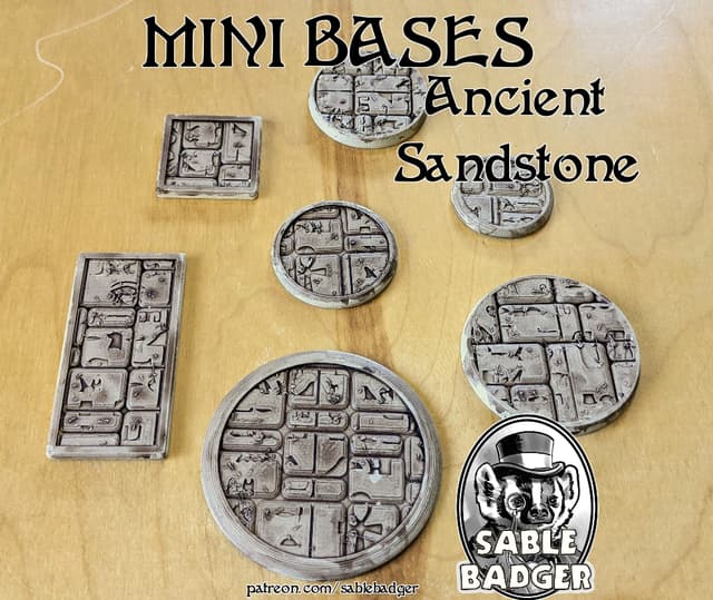Mini Bases - Ancient Sandstone