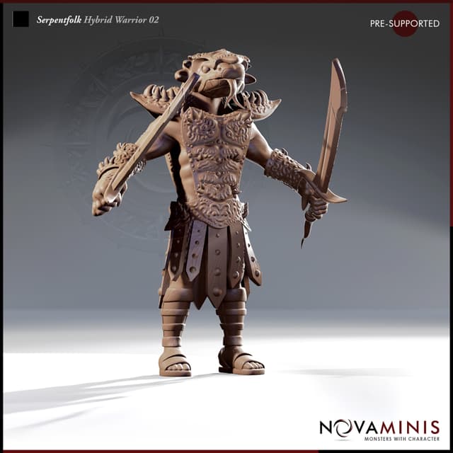 Serpentfolk Hybrid Warrior 02
