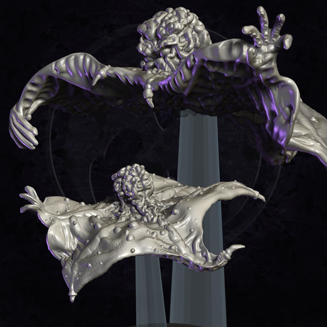 BRAIN-BATS Flying: RPG Sci-Fi Horror Mutant Monsters