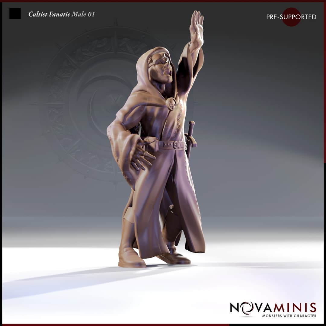 Cultist Fanatic Male 01