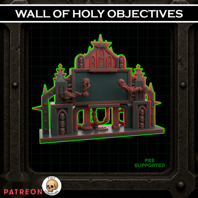 Wall of Holy Objectives