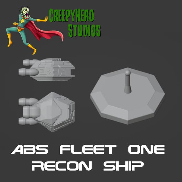 A Billions Suns Fleet One Recon Ship