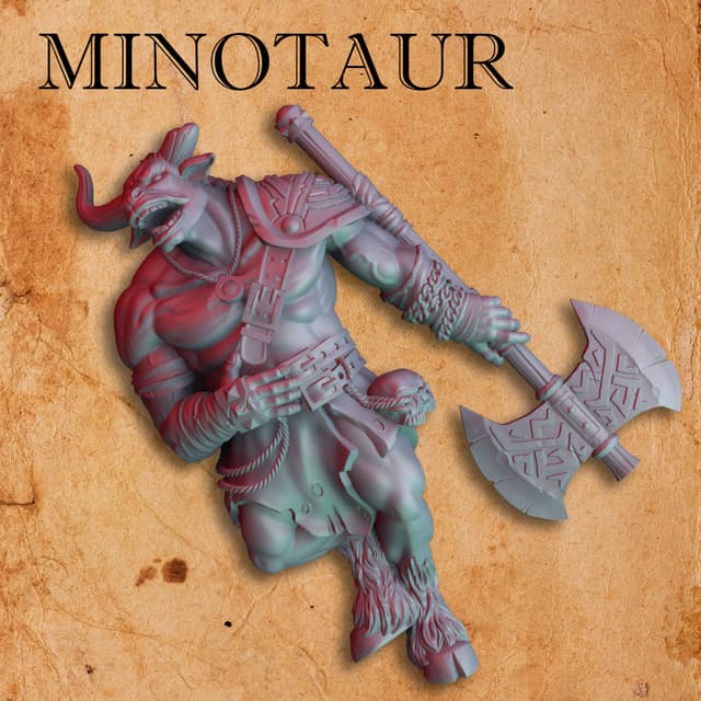 Minotaur (Harvest of War: Creatures) FREE test model