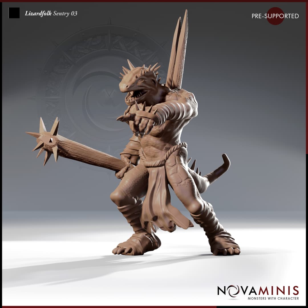 Lizardfolk Sentry 03