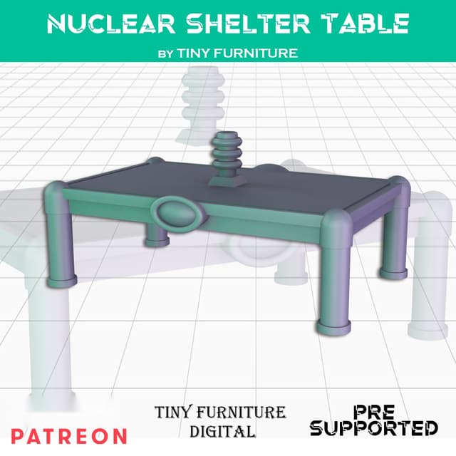 Nuclear Shelter Table