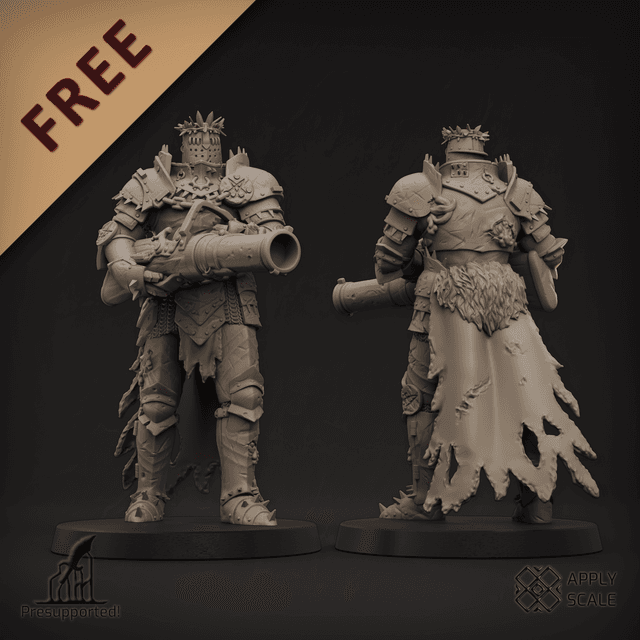 Infernal Knight - Cursed Paladin - Warrior of Hell