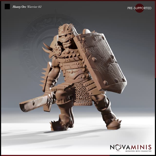 Heavy Orc Warrior 02