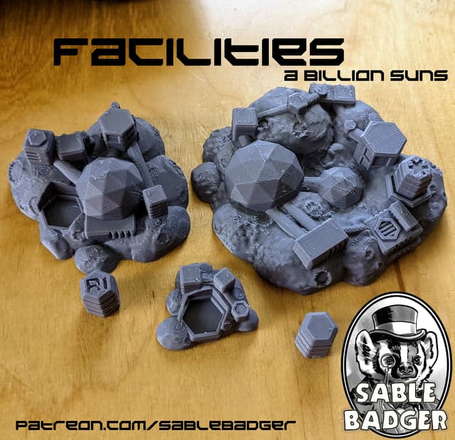 A Billion Suns - Space Facilities and Asteroids