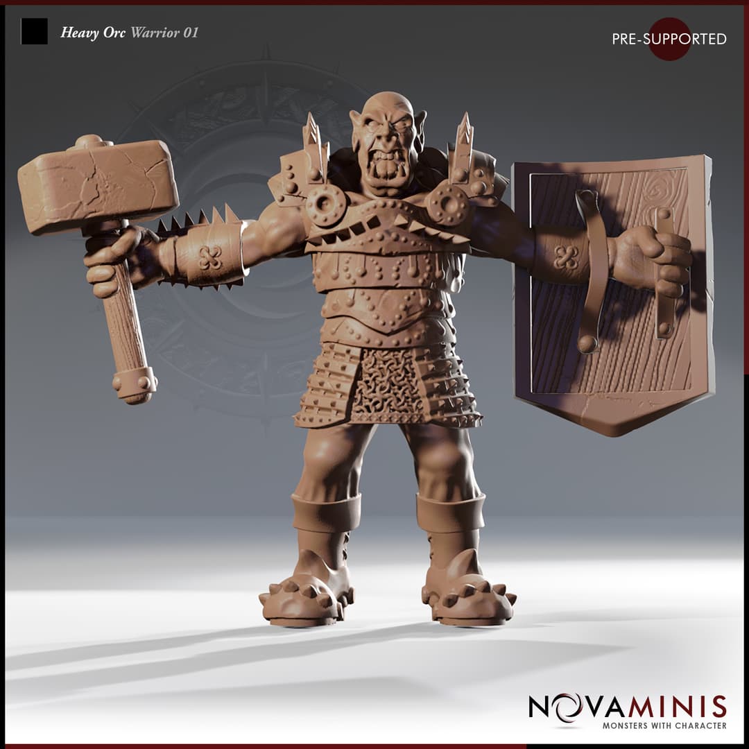 Heavy Orc Warrior 01