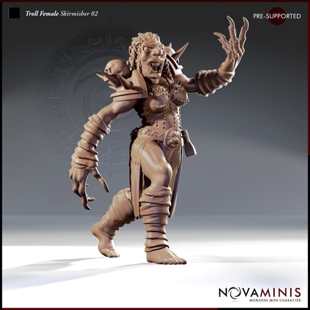 Troll Female Skirmisher 02
