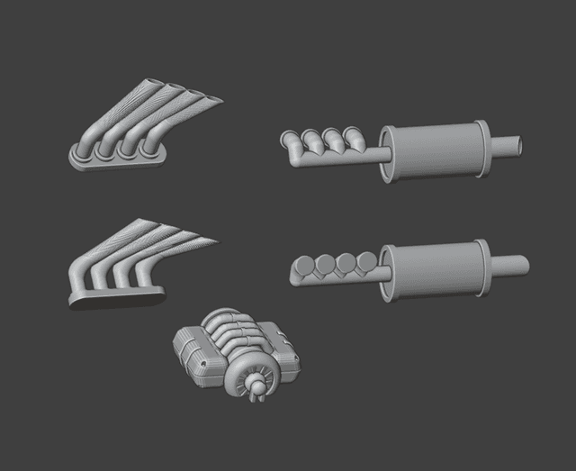 Gaslands Exhaust Two Set