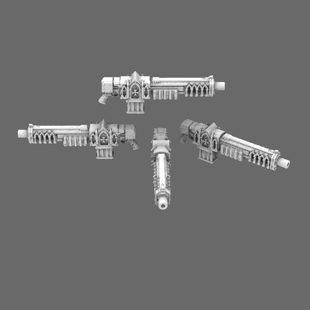 Crusader Knights Long Rifles NOHAND