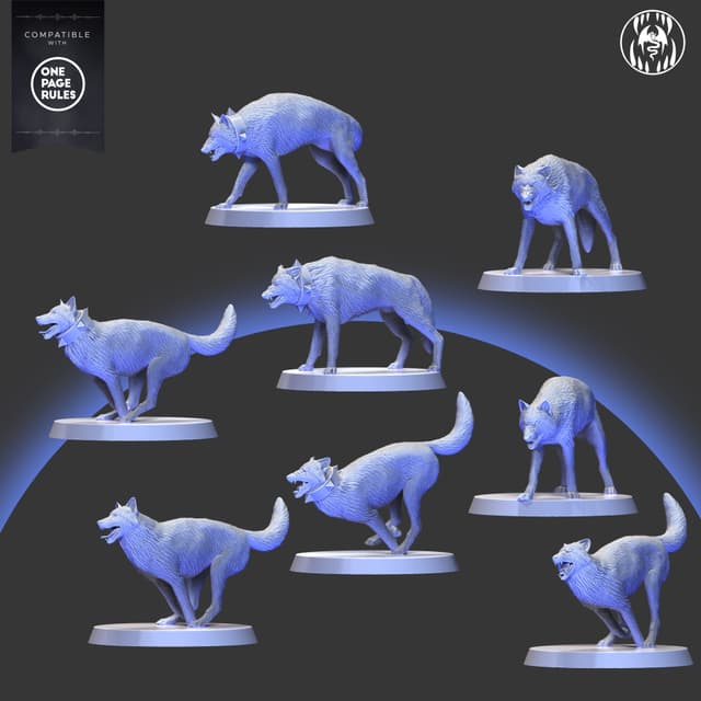 Wolfs Pack (8 miniatures)