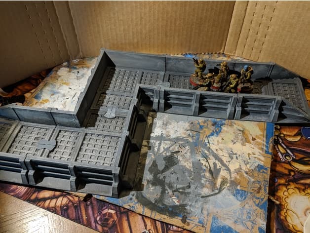 Star Wars Legion Terrain - Modular Trench System