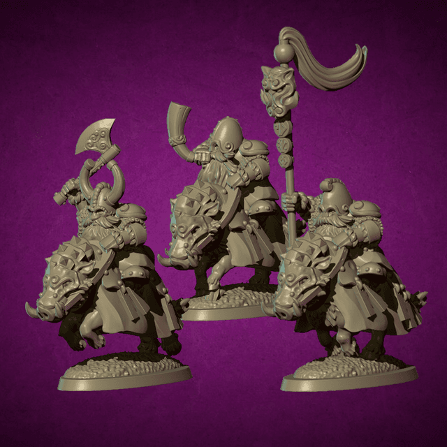 CG Dwarf Cavalry