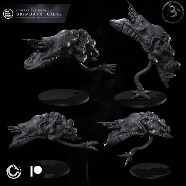 Pallid Dominion: Silphan Electronic Warfare JetBike