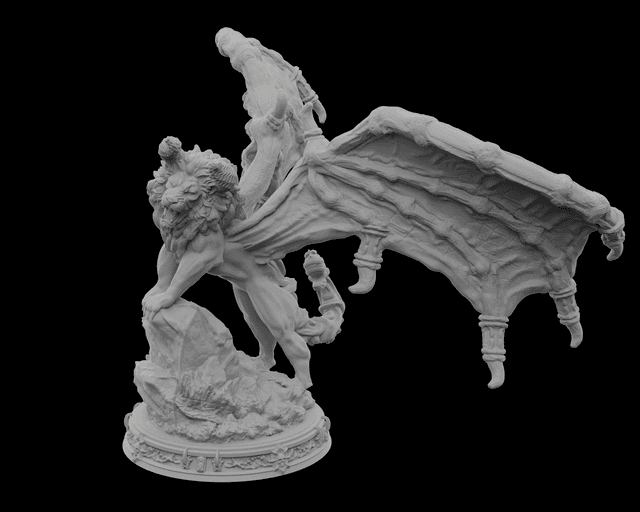 Manticore Beast - Boss - V3 - by STF_CSC 